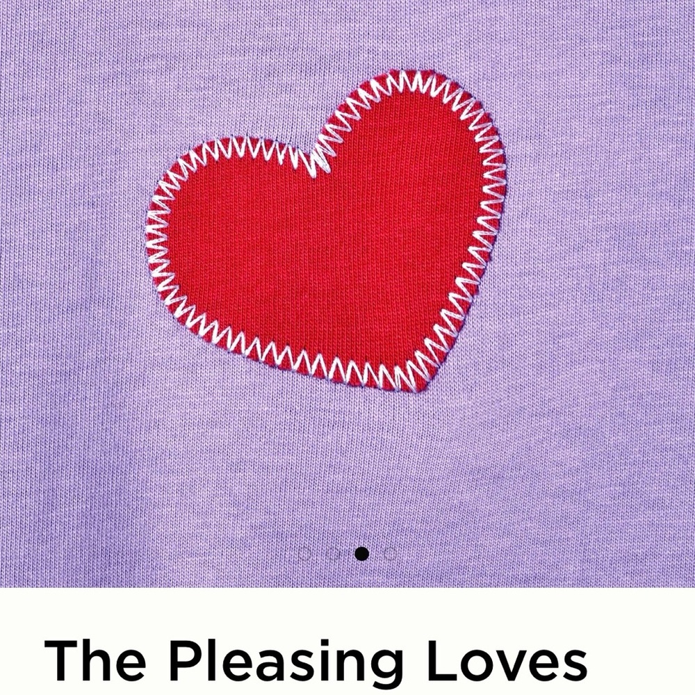 Pleasing Loves You Harry Styles Heart Ringer Tee - Picture 3 of 6